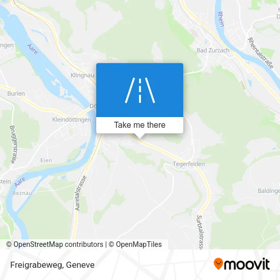 Freigrabeweg map