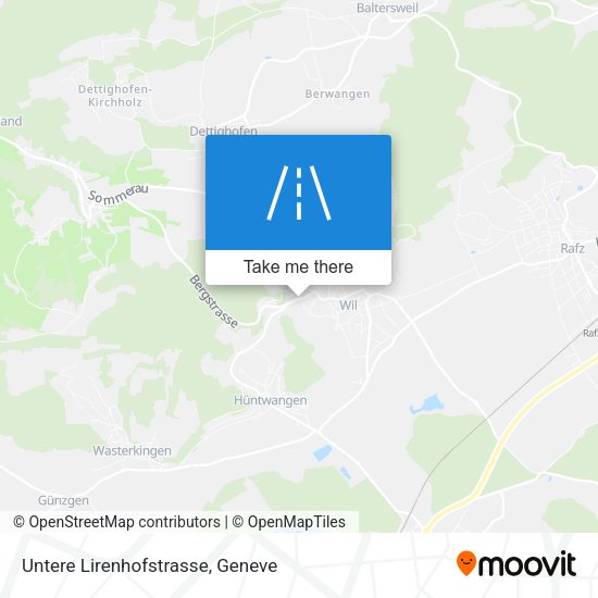 Untere Lirenhofstrasse map