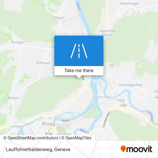 Lauffohrerhaldenweg map