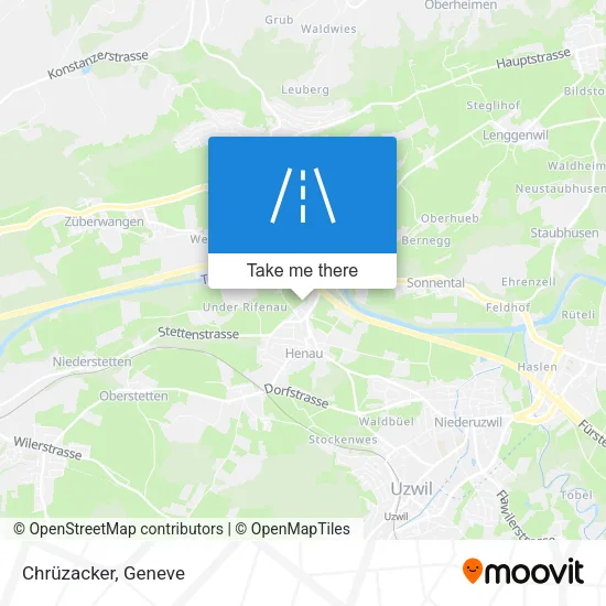 Chrüzacker map