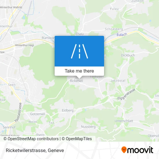 Ricketwilerstrasse map