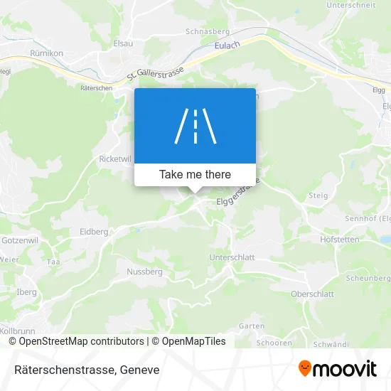 Räterschenstrasse map