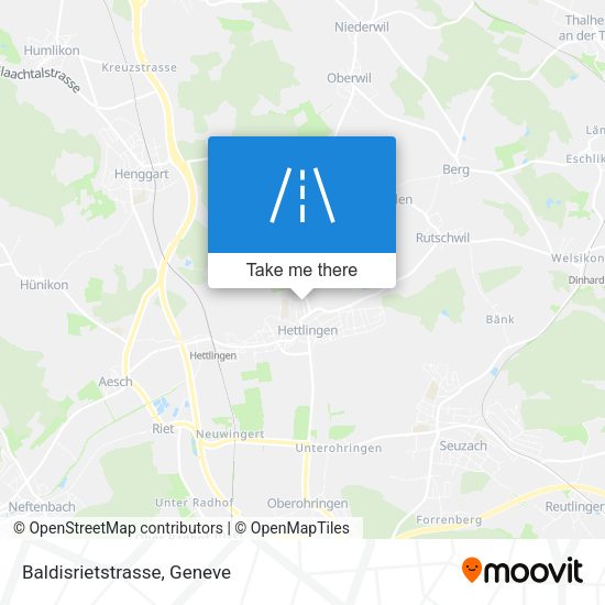 Baldisrietstrasse map