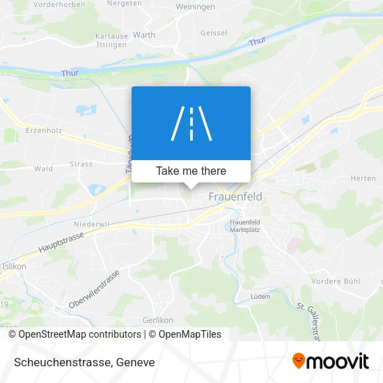 Scheuchenstrasse map