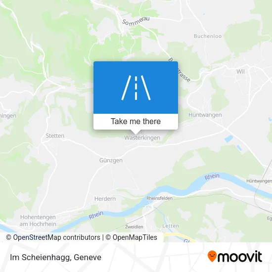 Im Scheienhagg map