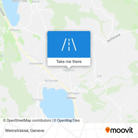 Weinstrasse map
