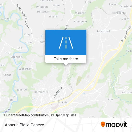 Abacus-Platz map