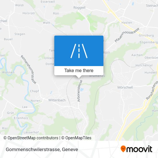 Gommenschwilerstrasse map