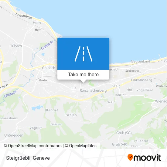 Steigrüebli map
