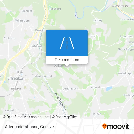 Altenchriststrasse map