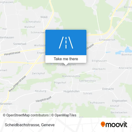 Scheidbachstrasse map