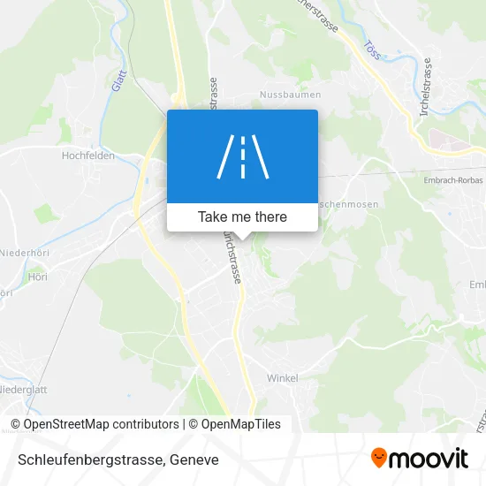 Schleufenbergstrasse plan
