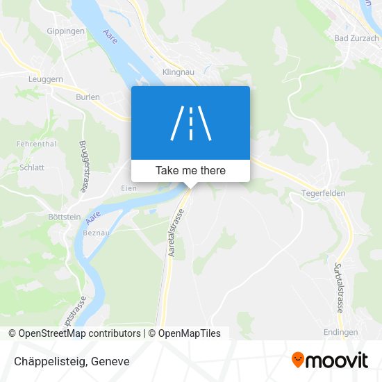 Chäppelisteig map