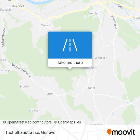 Tüchelhaustrasse map