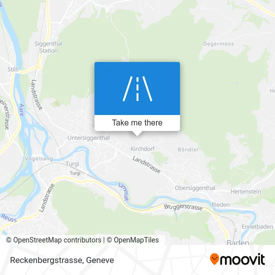 Reckenbergstrasse map