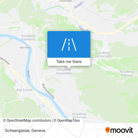 Scheergasse map