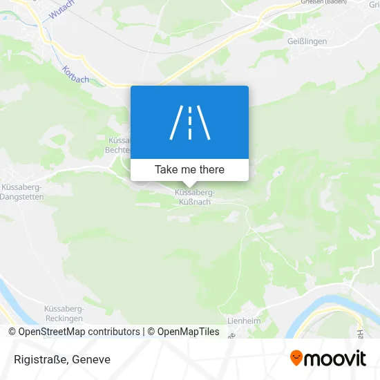 Rigistraße map