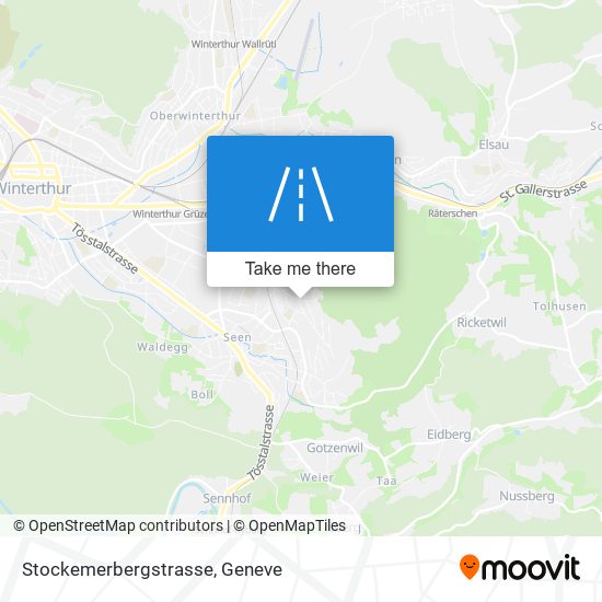 Stockemerbergstrasse map