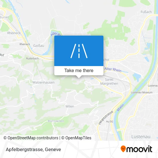 Apfelbergstrasse map