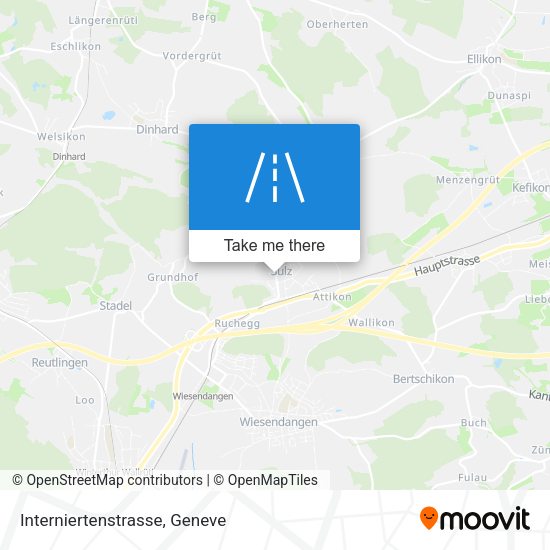 Interniertenstrasse map
