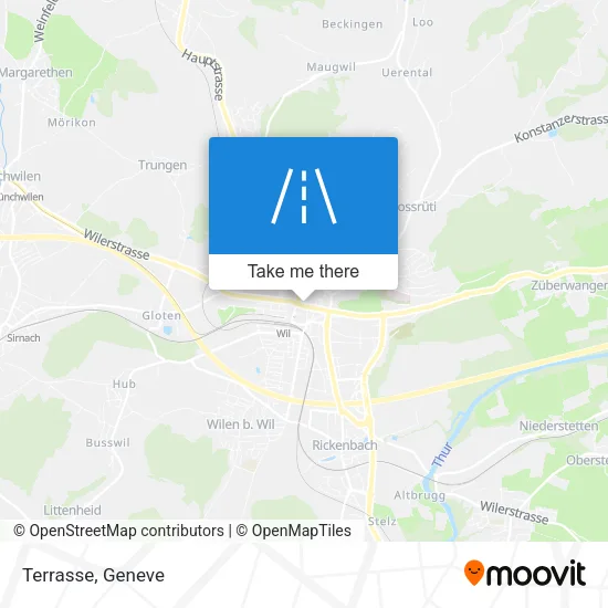 Terrasse map