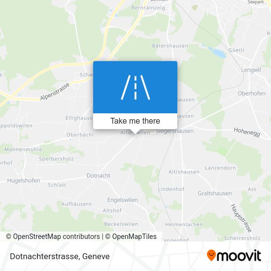 Dotnachterstrasse map