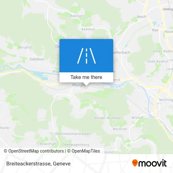 Breiteackerstrasse map