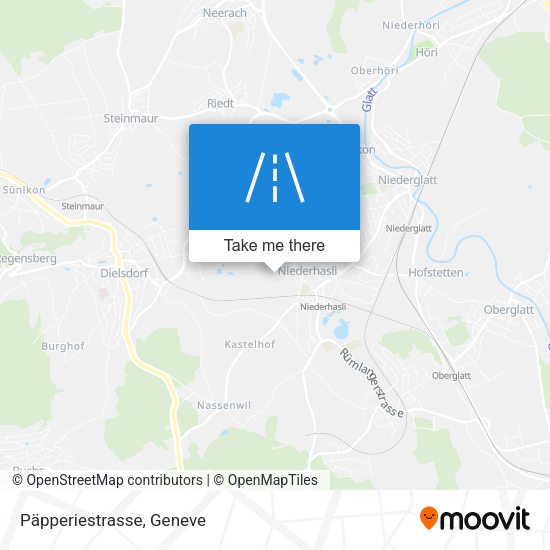 Päpperiestrasse map