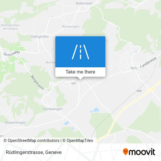 Rüdlingerstrasse map