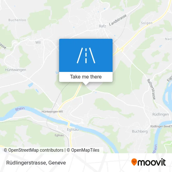 Rüdlingerstrasse map