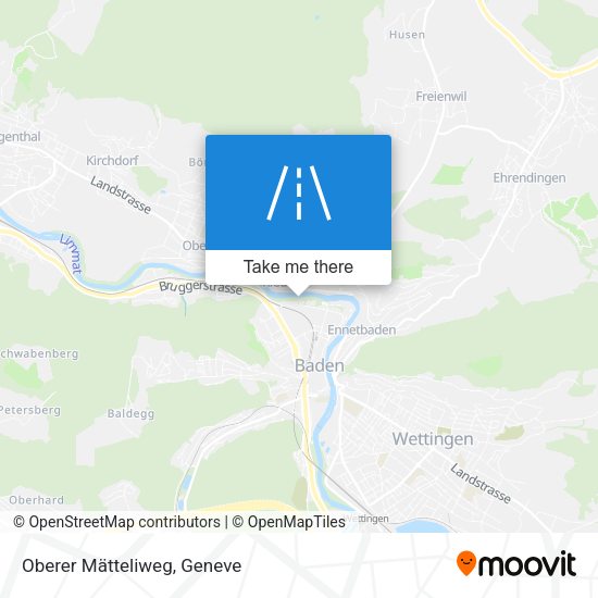 Oberer Mätteliweg map