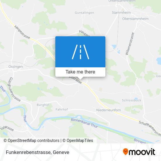 Funkenrebenstrasse map
