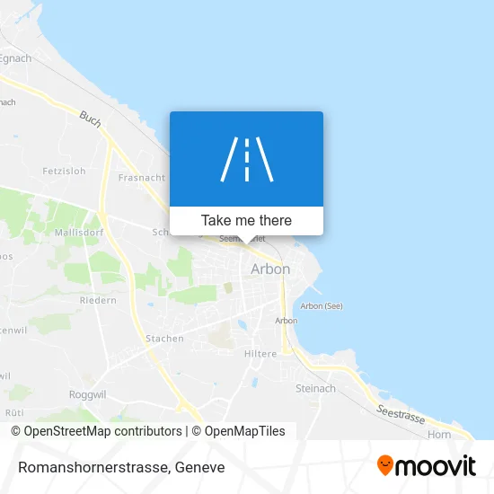 Romanshornerstrasse map