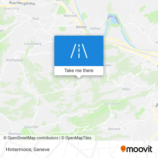 Hintermoos map