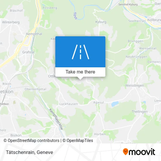 Tätschenrain map