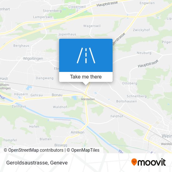 Geroldsaustrasse map
