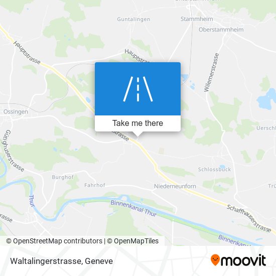 Waltalingerstrasse map