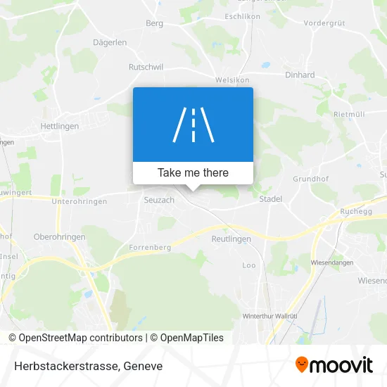 Herbstackerstrasse map