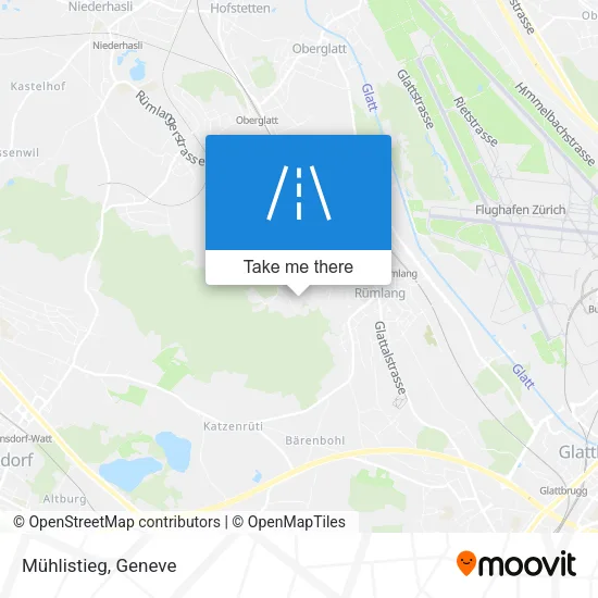 Mühlistieg map