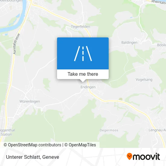 Unterer Schlatt map