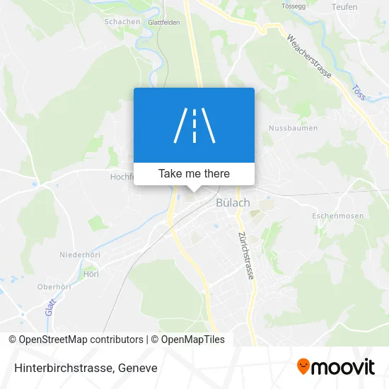 Hinterbirchstrasse map