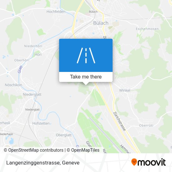 Langenzinggenstrasse map