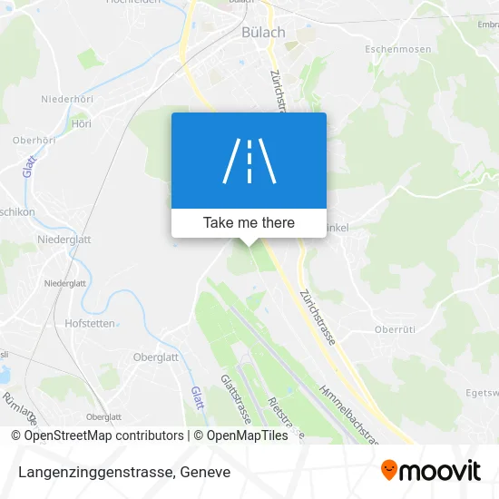 Langenzinggenstrasse map