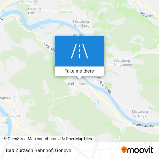 Bad Zurzach Bahnhof map