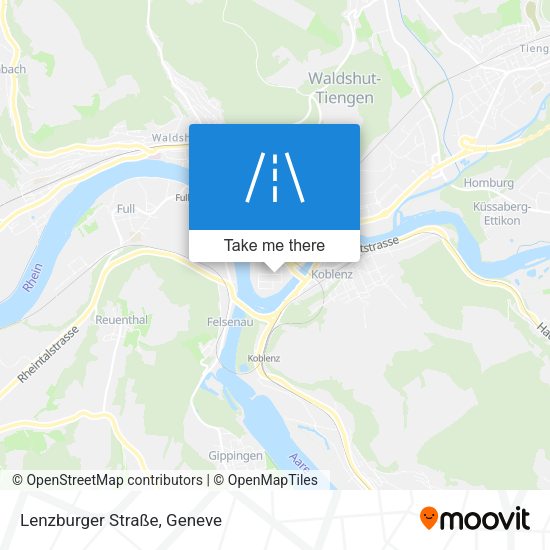 Lenzburger Straße map