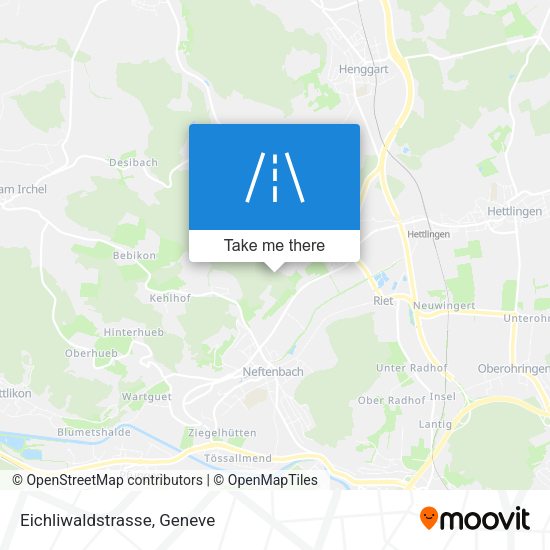 Eichliwaldstrasse map