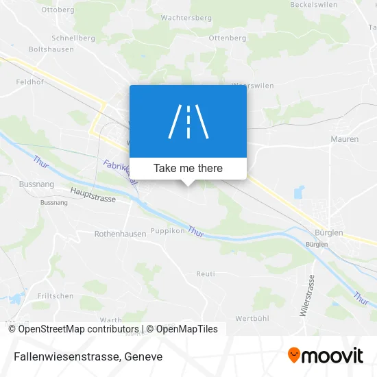 Fallenwiesenstrasse map