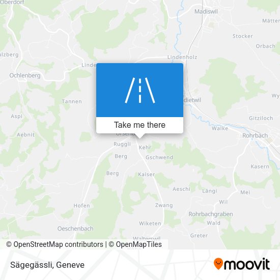 Sägegässli map