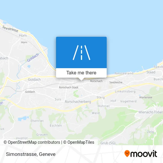 Simonstrasse map