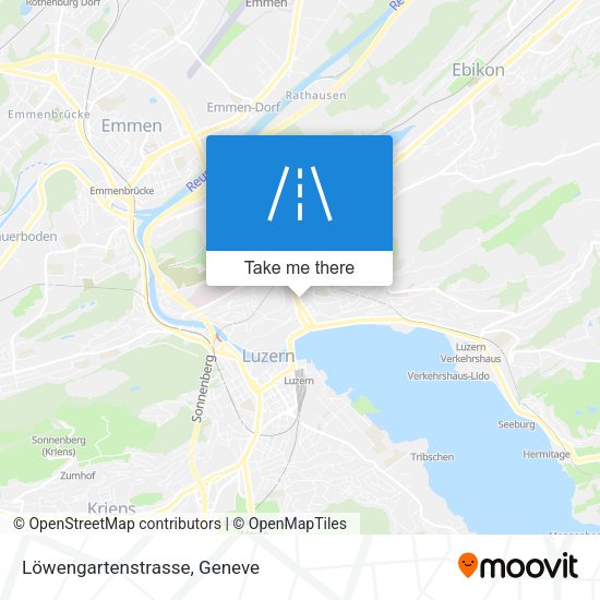 Löwengartenstrasse map
